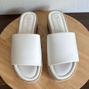 Journee Collection Womens Rosey Slide Sandals